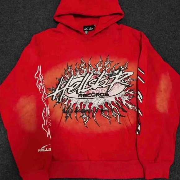 Hellstar Records Red Men's Hoodie